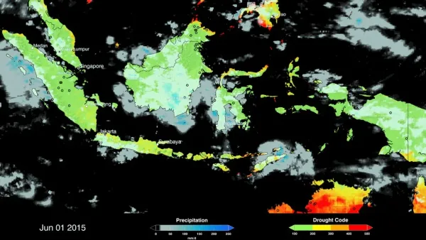 Satu musim, dari pengamatan satelit